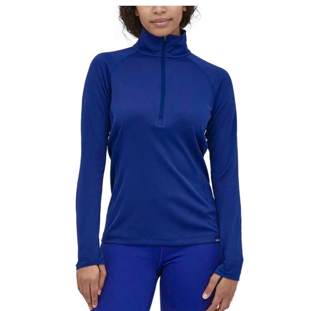 Patagonia Capilene Base layer 3/4 Zip
Sound Blue
Size S